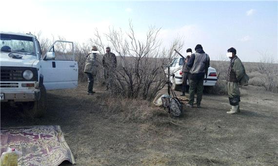 3 شکارچی متخلف در سواحل پارک ملی دریاچه ارومیه دستگیر شد