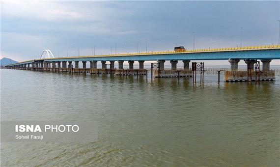 جلوگیری از انتقال آب دریاچه ارومیه به دریاچه مصنوعی بندرشرفخانه