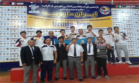 تیم های ملی کاراته نوجوانان و جوانان ایران قهرمان جام صلح و دوستی شدند
