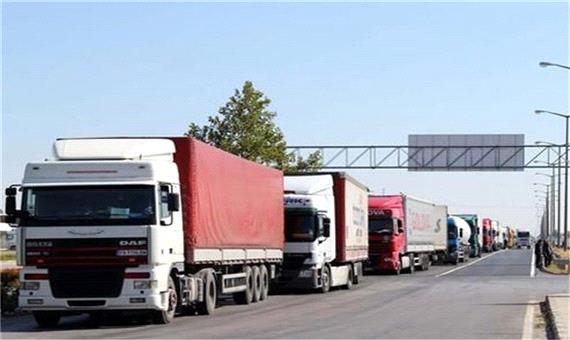 افزایش 53 درصدی تردد کامیون از مرز بازرگان