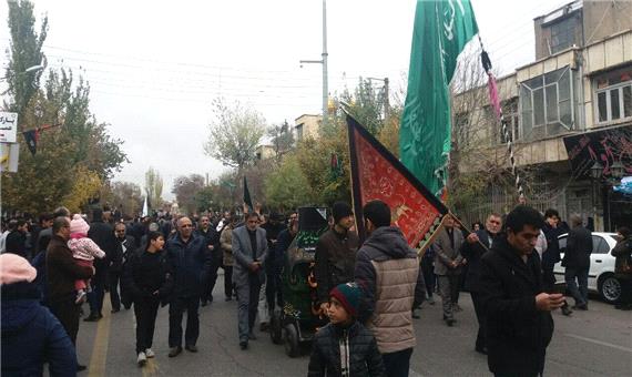 استان اردبیل در اربعین حسینی در عزا و ماتم فرو رفت