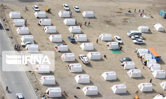 هلال‌احمر آذربایجان‌غربی 400 تخته چادر به مناطق زلزله‌زده ارسال کرد