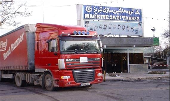 ارسال محموله صادراتی ماشین‌سازی تبریز به ارمنستان