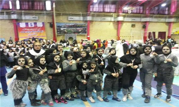 قهرمانی دختران ارومیه‌ای در مسابقات کشوری «ژیمناستیک برای همه»