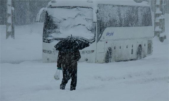برف و سرما مدارس تمامی شهرهای جنوب آذربایجان غربی را به تعطیلی کشاند