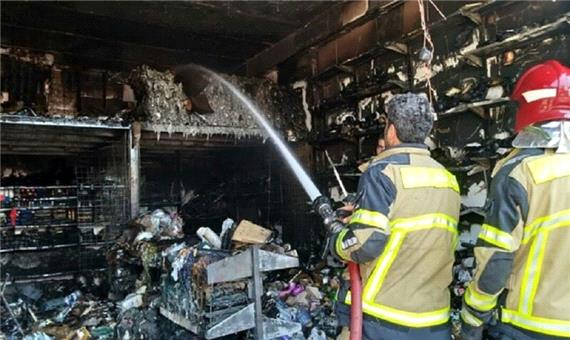 آتش سوزی مغازه در اردبیل 50 میلیارد ریال خسارت برجای گذاشت