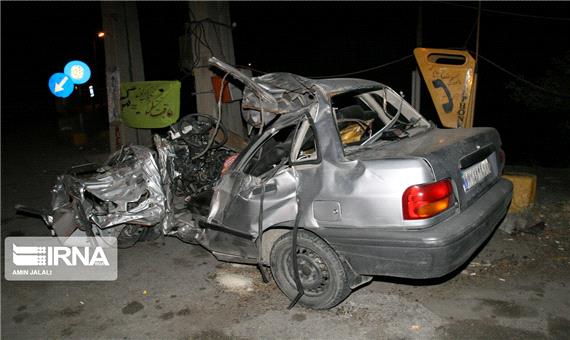 حادثه رانندگی در پارس‌آباد یک کشته و سه مصدوم برجای گذاشت