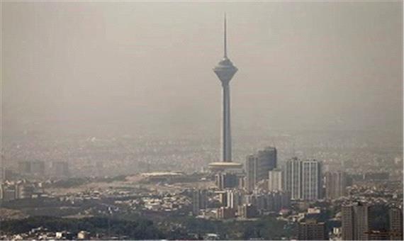آلودگی هوای تهران باز هم بالا زد