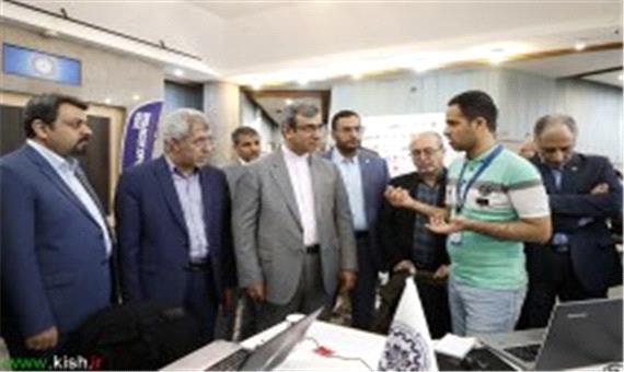 بازدید غلامحسین مظفری از  نخستین ماراتن بین المللی برنامه نویسی گردشگری الکترونیک در کیش