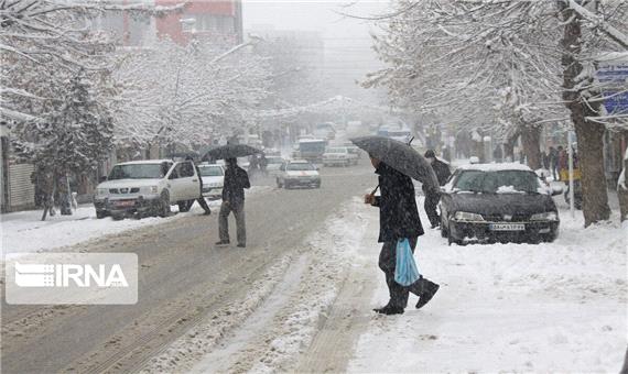 بارش برف در آذربایجان‌غربی تا پنج‌شنبه ادامه دارد