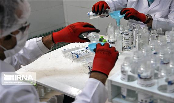 تولید روزانه 35 هزار بطری مواد ضدعفونی کننده در منطقه آزاد ارس
