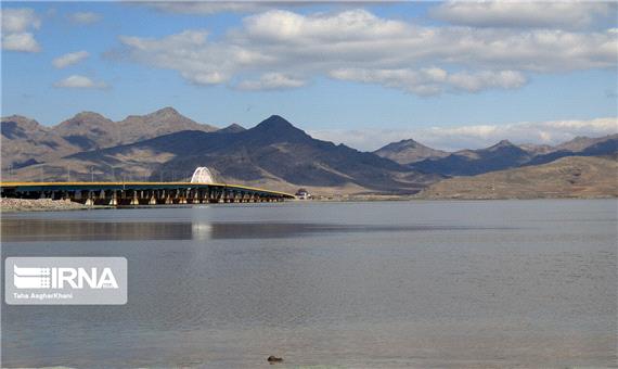 میزان آب دریاچه ارومیه از مرز 4.5 میلیارد مترمکعب فراتر رفت