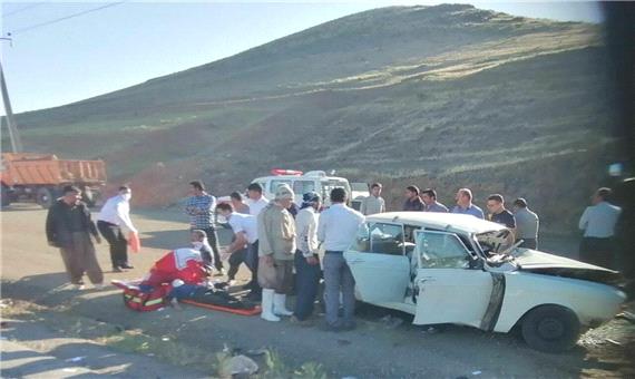 حادثه رانندگی در جاده بوکان- میاندوآب کشته بر جا گذاشت