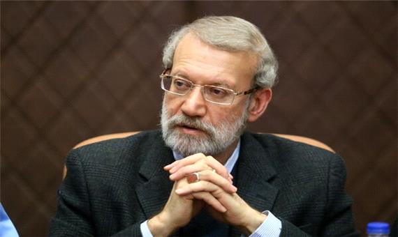 لاریجانی انتخاب قالیباف به ریاست مجلس را  تبریک گفت