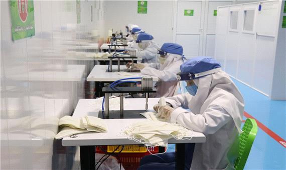 تولید روزانه 95 هزار عدد ماسک توسط اصناف آذربایجان‌غربی