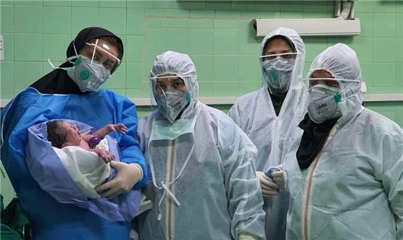 پنجمین نوزاد از مادر مبتلا به کرونا در اردبیل به دنیا آمد