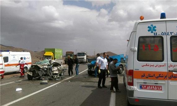 تصادف رانندگی در شهرستان نیر پنج مصدوم برجای گذاشت