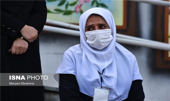 عکس/ مراسم تشییع ششمین شهید مدافع سلامت در تبریز