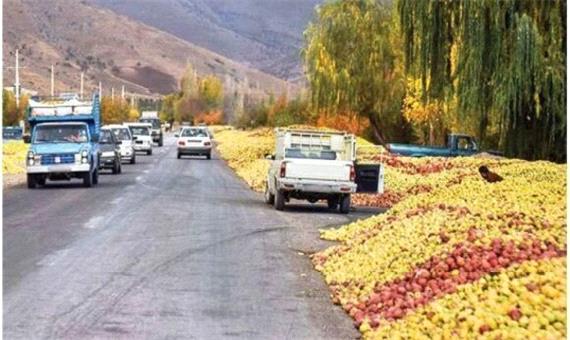 برخورد جدی با دپوکنندگان سیب در جاده های آذربایجان غربی