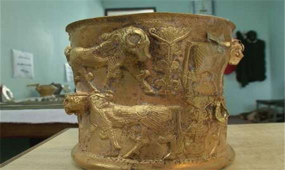 جام زرین سه هزار ساله در موزه مشگین‌شهر به نمایش در می‌آید