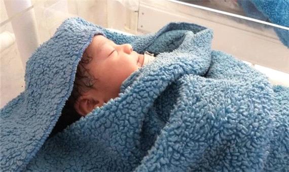 نوزاد رها شده تبریزی در اختیار شیرخوارگاه احسان است