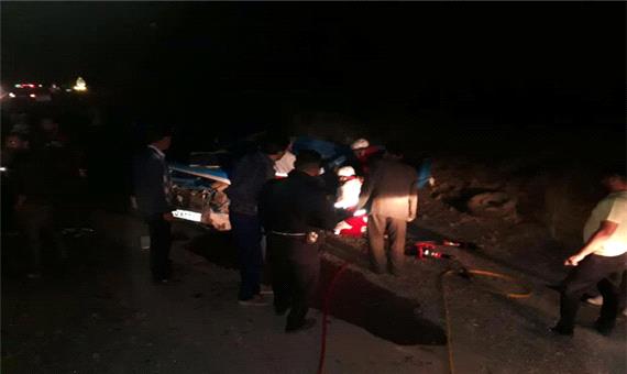 4 نفر کشته و مصدوم بر اثر تصادف رانندگی در اردبیل
