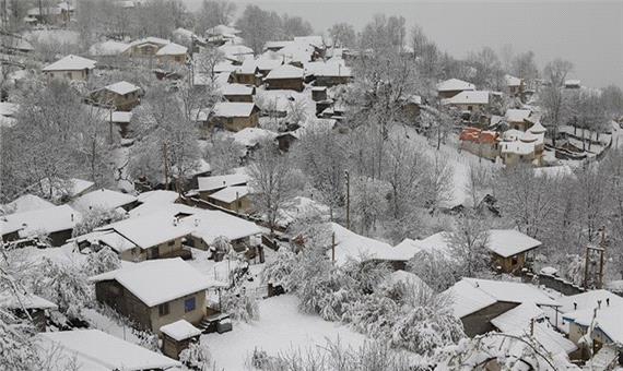 برف و باران در راه آذربایجان‌غربی