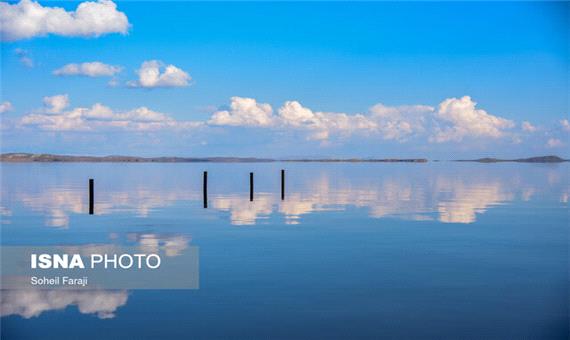 دریاچه ارومیه 3.1 میلیارد مترمکعب آب دارد