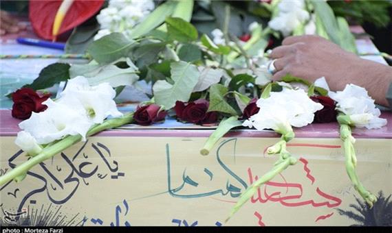 وداع مردم تبریز با 4 شهید گمنام دفاع مقدس + تصاویر