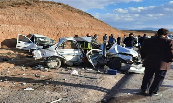 4 کشته و مصدوم در سانحه رانندگی محور میانه ـ ترک