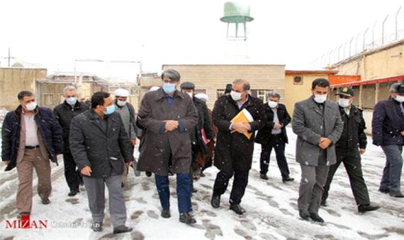بازدید رئیس سازمان زندان‌ها از زندان مرکزی تبریز