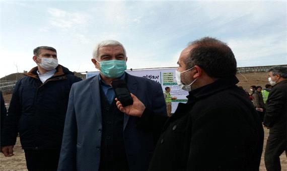 برگزاری روز درخت کاری با غرس20 هزار اصله نهال در خوی
