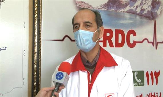 اجرای مانور فرضی بهداشت و درمان هلال احمر شمال غرب کشور در اردبیل