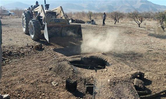 چاه‌های غیرمجاز مسدودی در مهاباد به 63 حلقه رسید