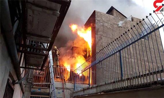 آتش سوزی مرگبار در کمپ ترک اعتیاد مشهد / 3 معتاد زنده زنده سوختند