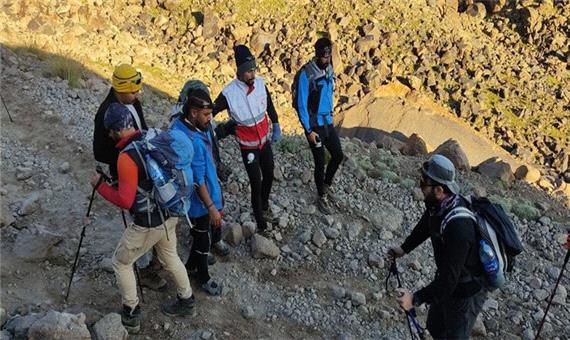 نجات 3 کوهنورد از ارتفاعات کوه سبلان
