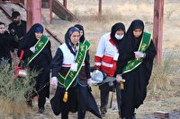 نمایش اقتدار و آمادگی یگان‌های بسیج خوی در رزمایش الی بیت المقدس