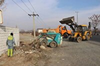 ساماندهی و پاکسازی  ورودی‌های ارومیه