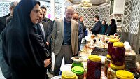 برپایی نمایشگاه صنایع دستی و فرآورده‌های غذایی بانوان نقده
