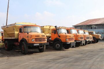 آماده‌باش نیرو‌های سازمان مدیریت پسماند شهرداری ارومیه