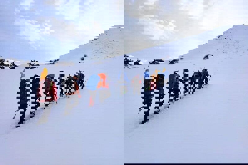 نجات چهار گمشده در ارتفاعات انباردان شهرستان بستان‌آباد