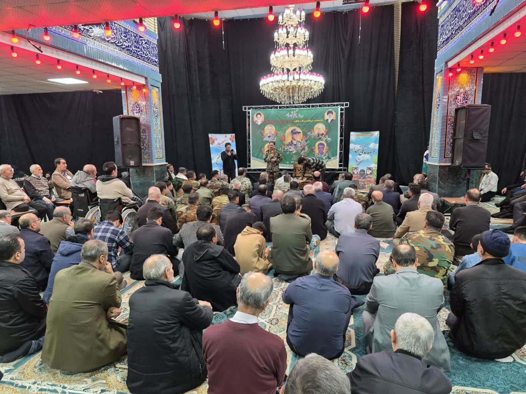 مراسم بزرگداشت تعدادی از شهدای ارتش در ارومیه