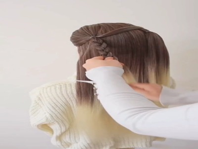 آموزش مدل زیبای بافت مو