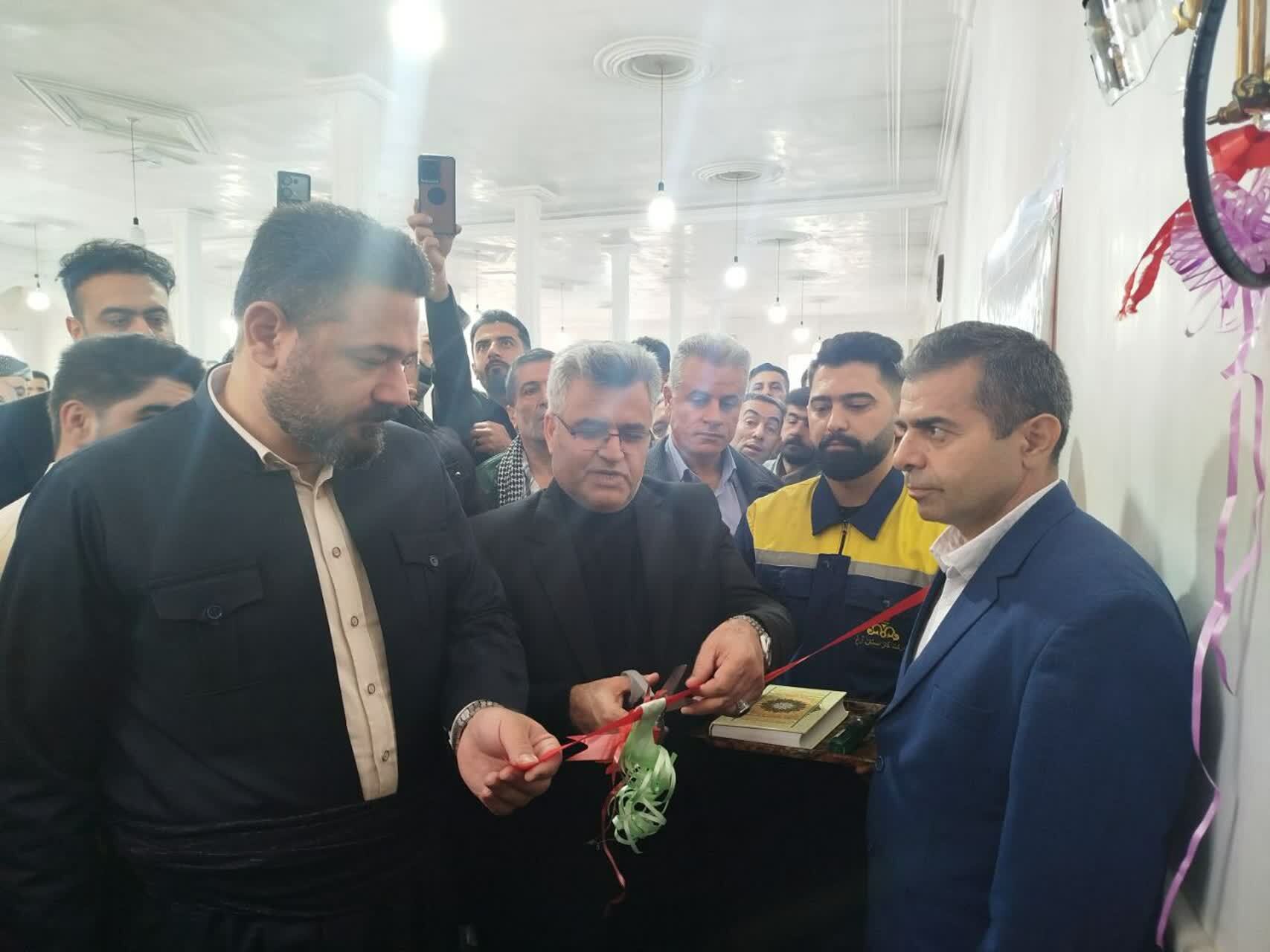 بهره برداری از پروژه گازرسانی به ۱۲ روستای سردشت