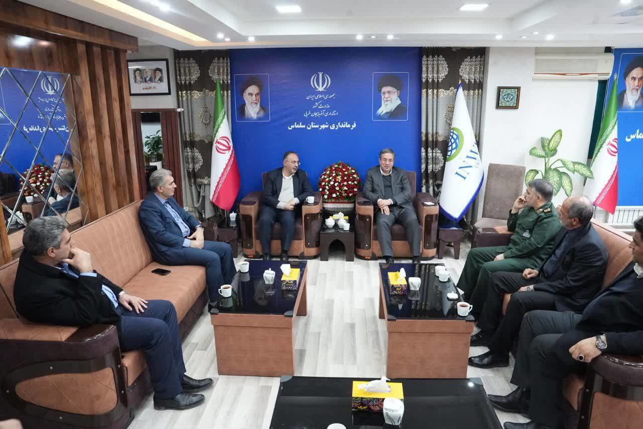 بررسی مشکلات شهرستان سلماس با حضور استاندار آذربایجان غربی