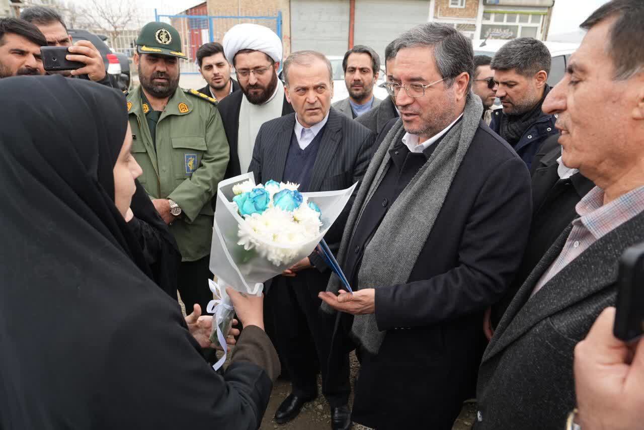 سفر استاندار آذربایجان‌غربی به شهر محمدیار شهرستان نقده