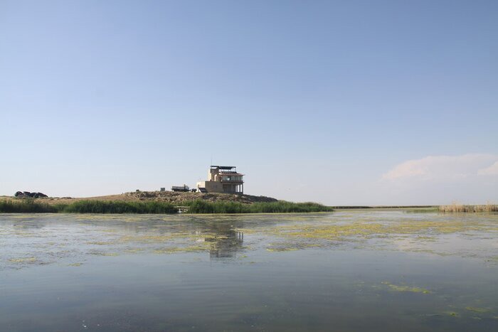 تالاب کانی‌برازان با ورود هفت میلیون مترمکعب روان‌آب جان گرفت