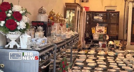 اهدای جهیزیه و لوازم نوزاد به نوعروسان نیازمند در بناب