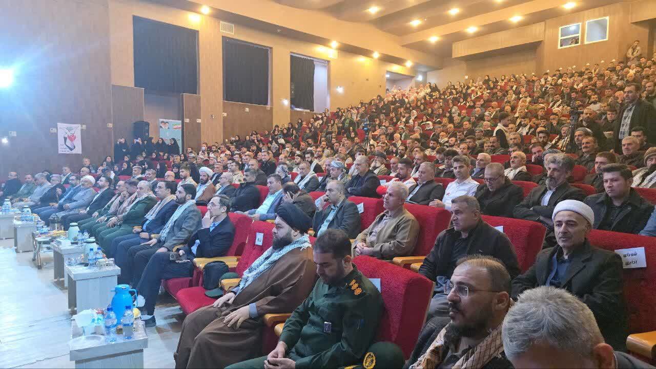 برگزاری اجلاسیه نهایی ۸۵۷ شهید شهرستان‌های سردشت و میرآباد