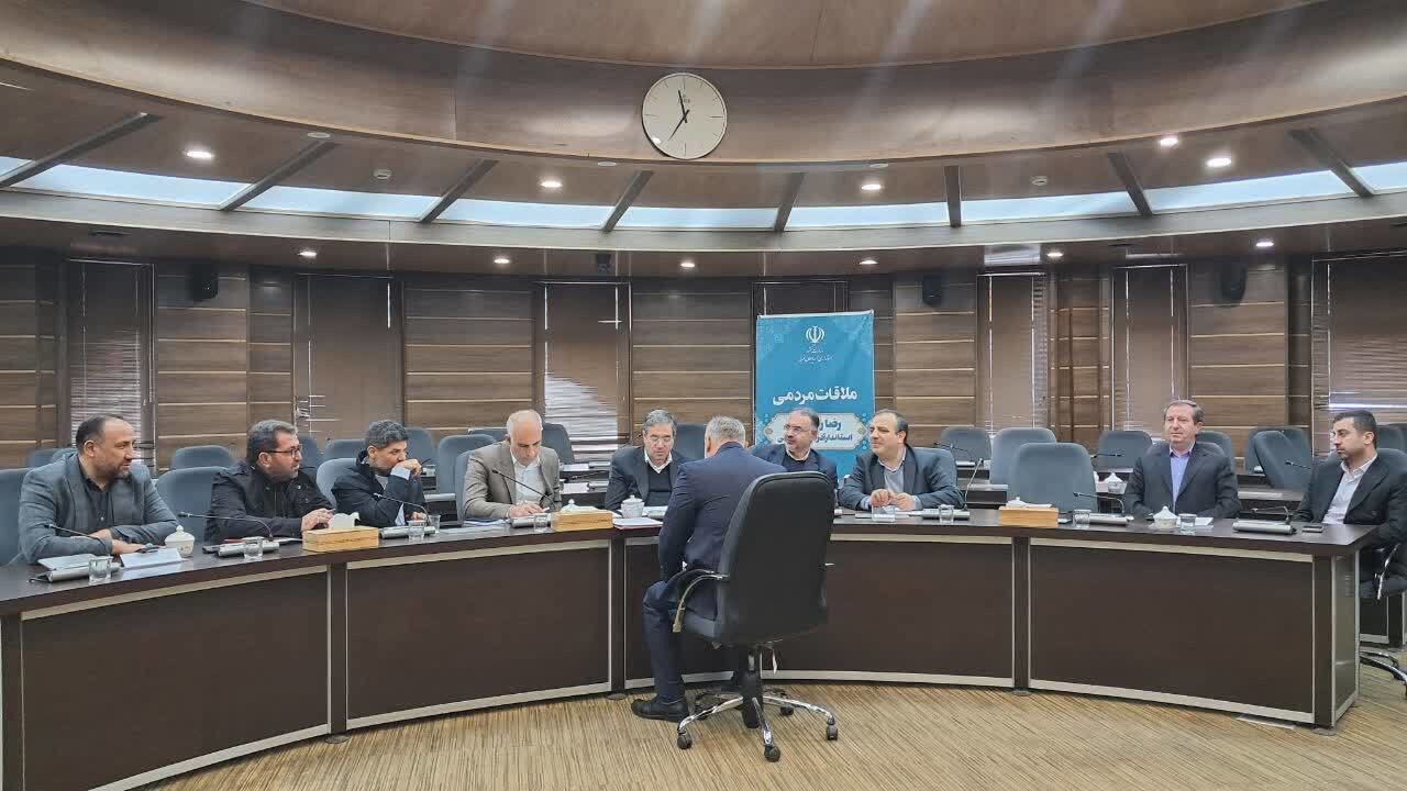 برگزاری ملاقات مردمی استاندار آذربایجان‌غربی